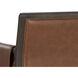 Mauti 38.75 inch Brown / Shalimar Tobacco Leather Counter Stool